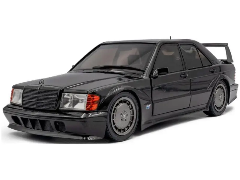 Mercedes-Benz 190 W201 EVO II 1990 Solido Works Black 1