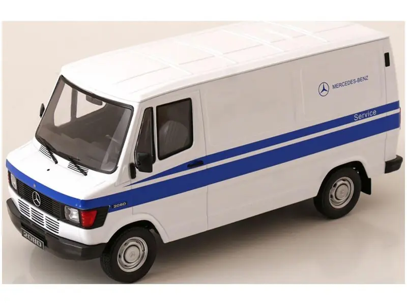 Mercedes-Benz 208 D Mercedes-Benz Service 1988 White/Blue 1