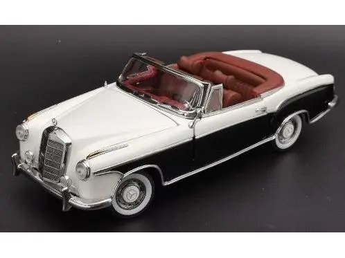 Mercedes-Benz 220 SE Cabriolet (W180 II) White Black 1958 Geoffnetes Verdeck 1