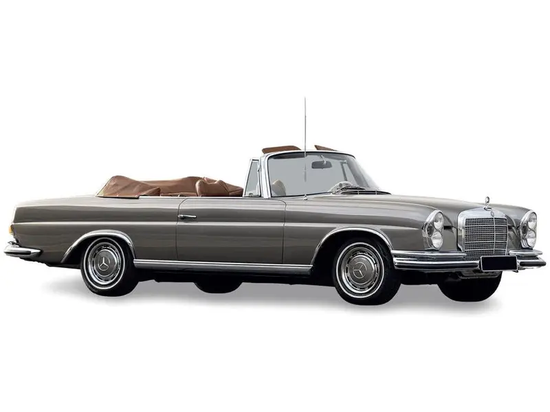 Mercedes-Benz 280 SE Cabriolet Beige Grey Metallic 1969 1
