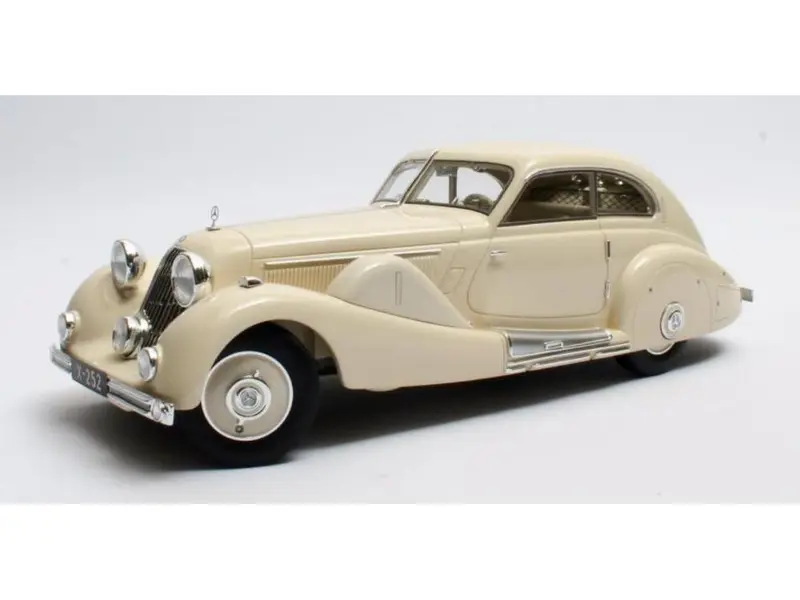 Mercedes-Benz 500K Spezial Stromlinienwagen white 1935 1