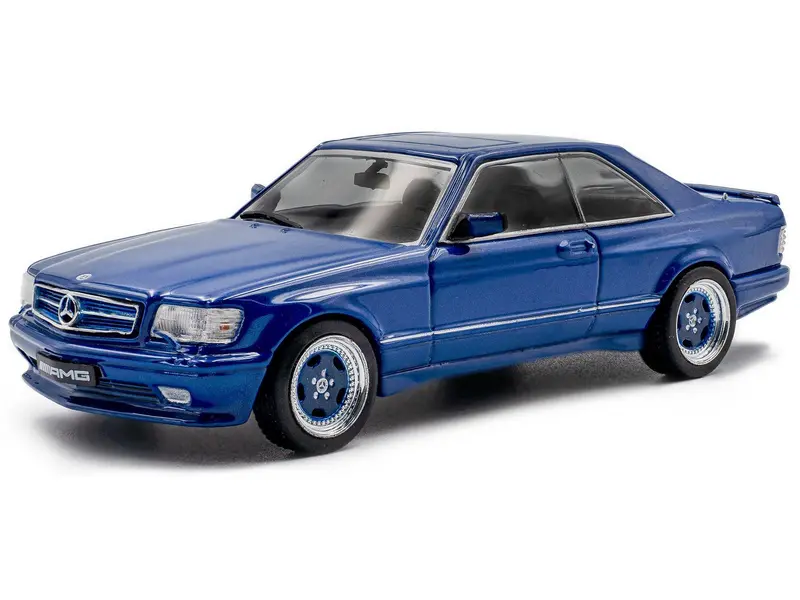 Mercedes-Benz 560 SEC AMG Widebody 1990 Linarite Blue Pearl 1