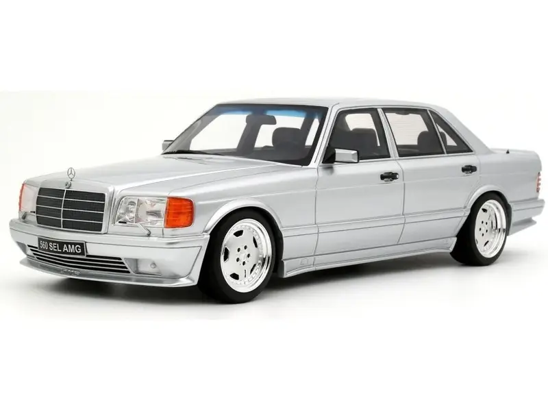 Mercedes-Benz 560 (W126) 6.0 SEL AMG Brilliant Silver 1989 1