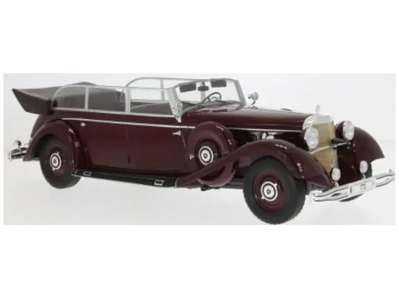 Mercedes-Benz 770 (W150) Cabriolet Dark Red Black 1938 1