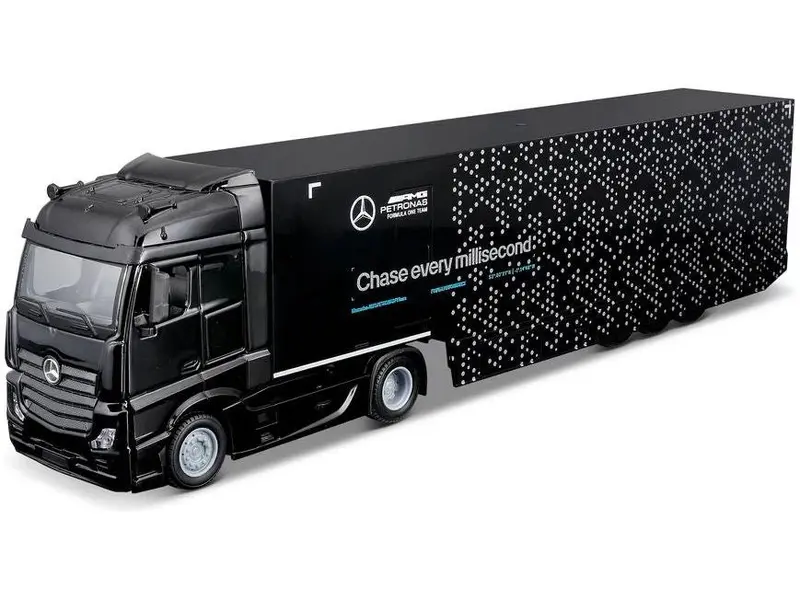 Mercedes-Benz Actros Mercedes-AMG Racing Transporter 2024 + 1 W15 Russell Car 1
