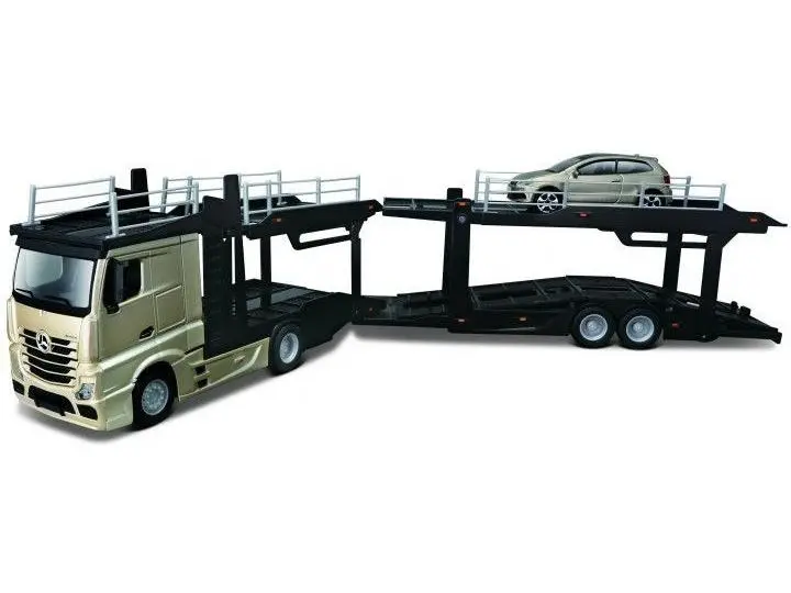 Mercedes-Benz Actros Multicar Carrier + Volkswagen Polo GTi Mk5 1