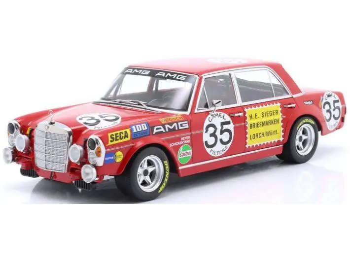 Mercedes-Benz AMG 300 SEL 6.3 'Rote Sau' #35 2nd 24H Spa 1971 Heyer/Schickentanz 1