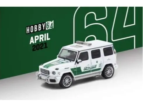 Mercedes-Benz AMG G63 Dubai Police White/Green 1