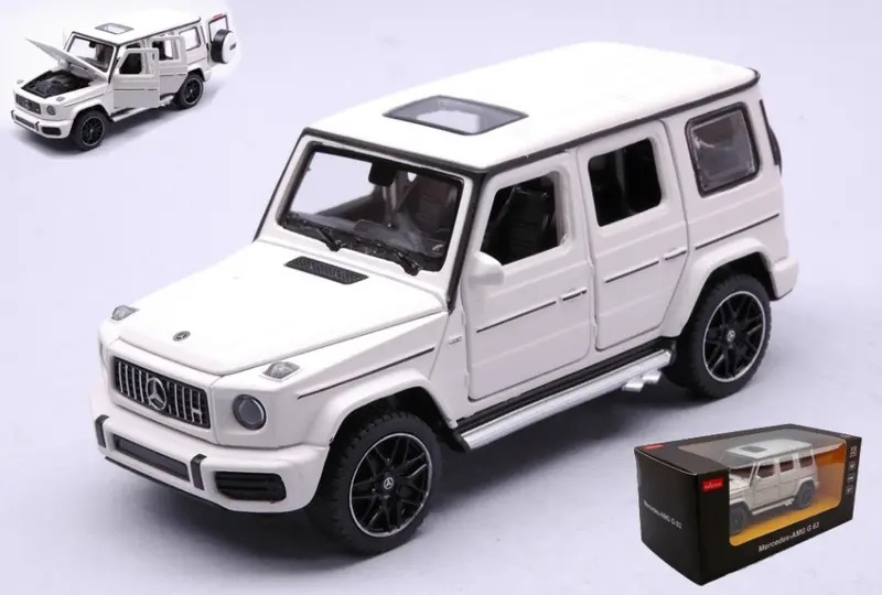 MERCEDES BENZ AMG G63 WHITE 1