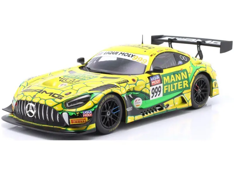 Mercedes-Benz AMG GT3 Evo #999 3rd 12h Bathurst 2023 GruppeM Yellow Mamba Engel/Grenier 1