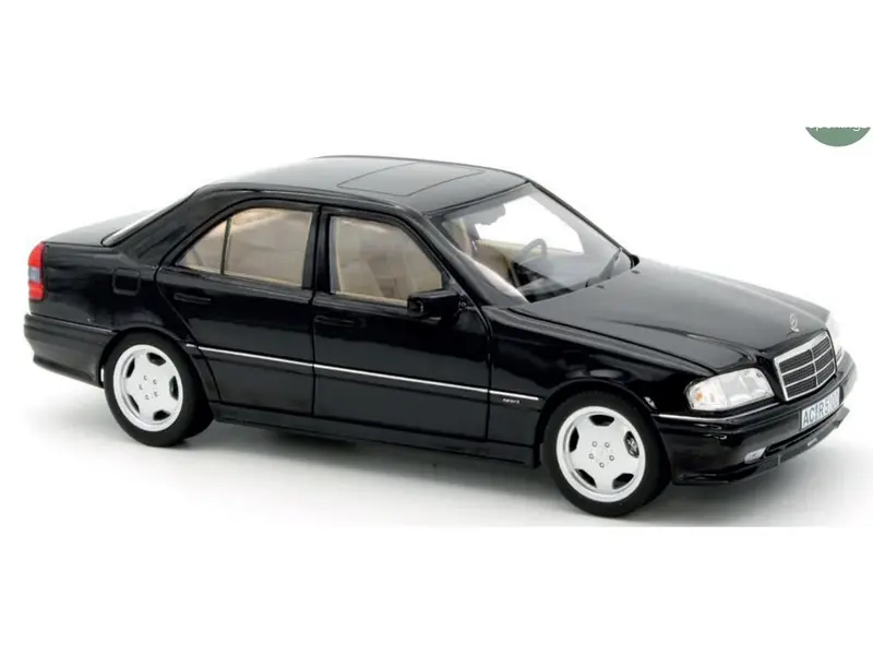 Mercedes-Benz C36 AMG Obsidian Black Metallic 1993 1
