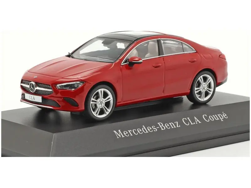 Mercedes-Benz CLA Coupe Jupiter Red 1
