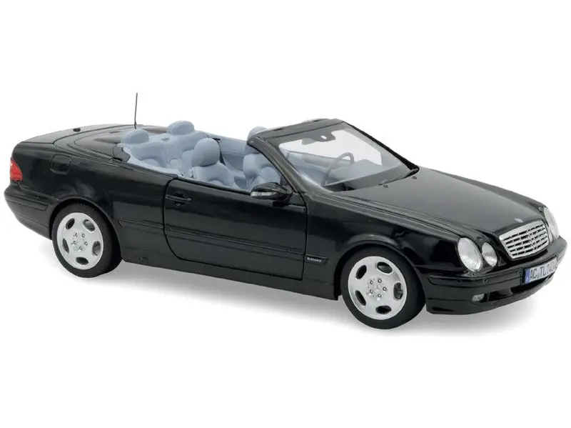 Mercedes-Benz CLK Class Cabriolet Obsidian Black Metallic 2000 1