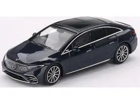 Mercedes-Benz EQS 580 4MATIC Nautical Blue Metallic (RHD) 1