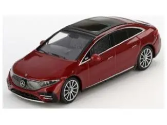 Mercedes-Benz EQS 580 4MATIC Red Metallic (RHD) 1