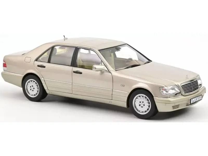 Mercedes-Benz S600 1997 silver 1