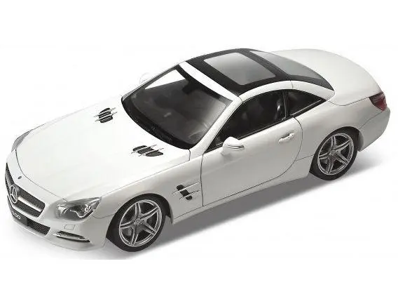 Mercedes-Benz SL500 Hard Top 2012 White 1