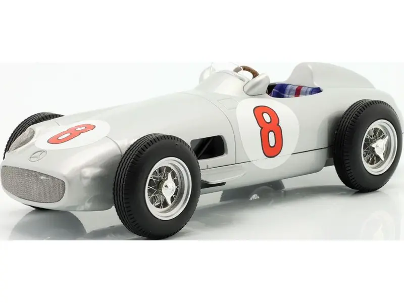 Mercedes-Benz W196 #8 Juan Manuel Fangio Dutch GP F1 World Champion 1955 1