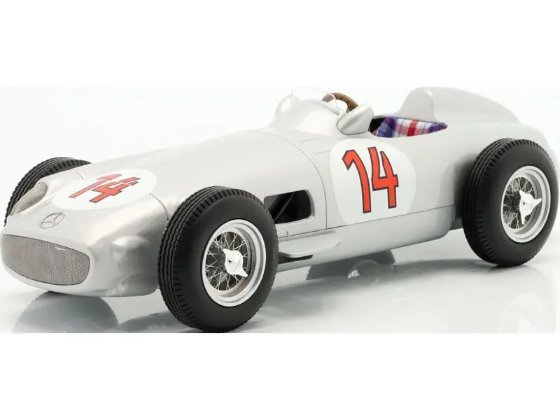 Mercedes-Benz W196 Stirling Moss #14 2nd Belgian GP F1 1955 1