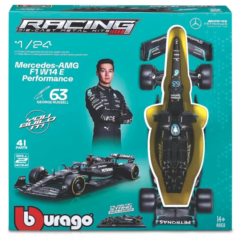 MERCEDES F1 W14 N.63 GEORGE RUSSELL 2023 KIT 1