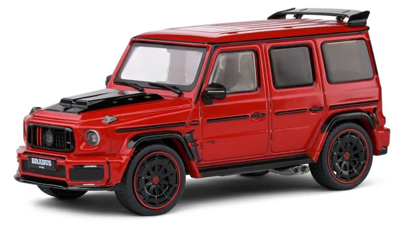 MERCEDES G-CLASS G63 700 BRABUS WIDESTAR 2022 RED 1
