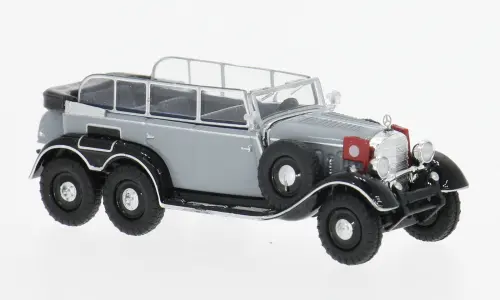MERCEDES G4 CONVERTIBLE 1938 GREY 1