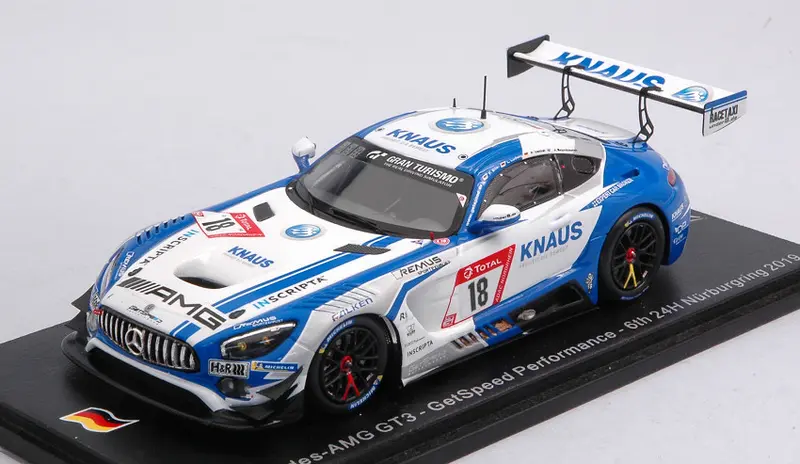 MERCEDES GT3 N.18 6th 24 H NURB.2019 F.VETTEL-ELLIS-LUDWIG-SZY.1