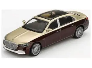 Mercedes-Maybach S680 Gold/Dark Red Metallic (LHD) 1
