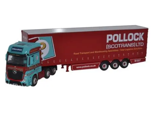 Mercedes MP4 GSC Actros Curtainside Pollock Scotrans 1