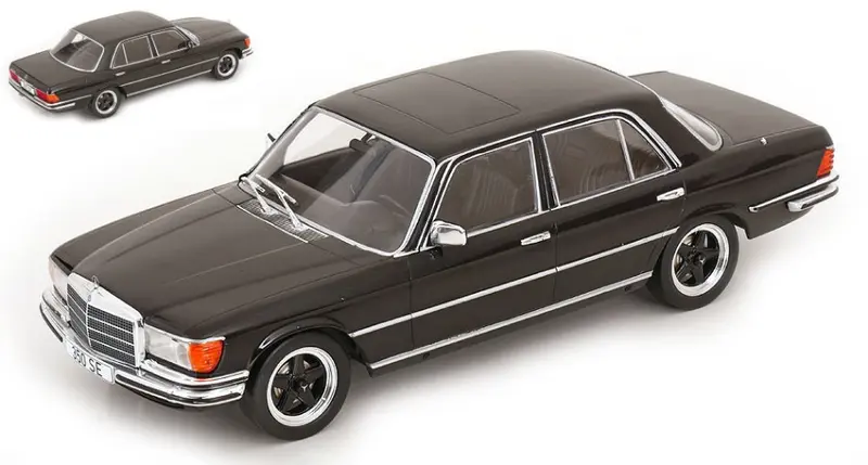 MERCEDES S-CLASS (W116) 1972 BLACK 1