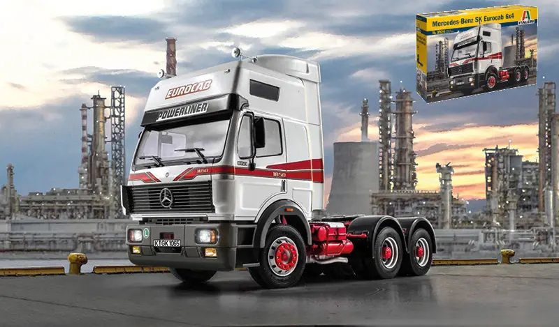 MERCEDES SK EUROCAB 6x4 KIT 1