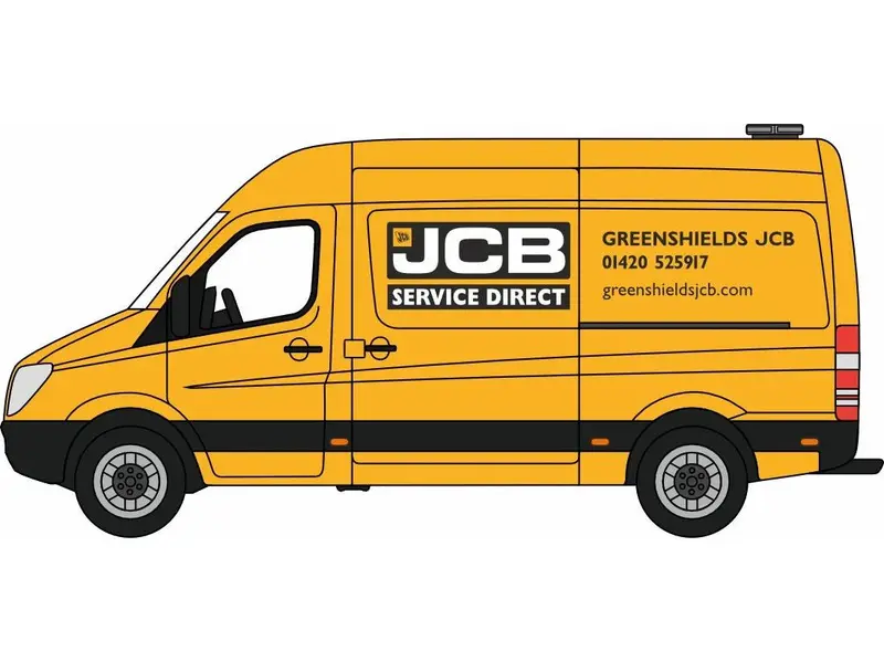 Mercedes Sprinter Greenshields JCB 1