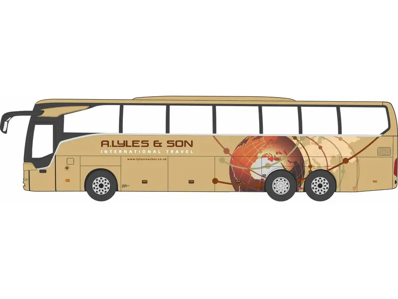 Mercedes Tourismo 3 Axle A. Lyles and Son 1