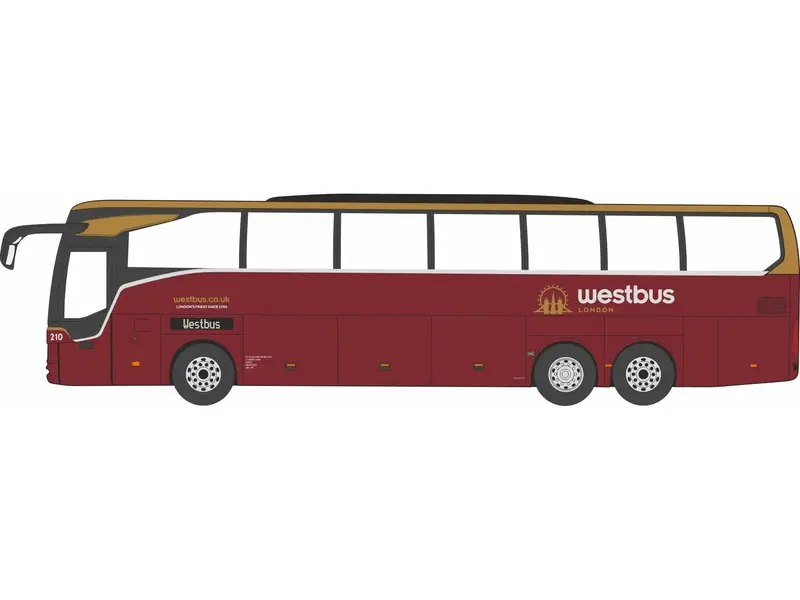 Mercedes Tourismo 3 Axle Westbus 1