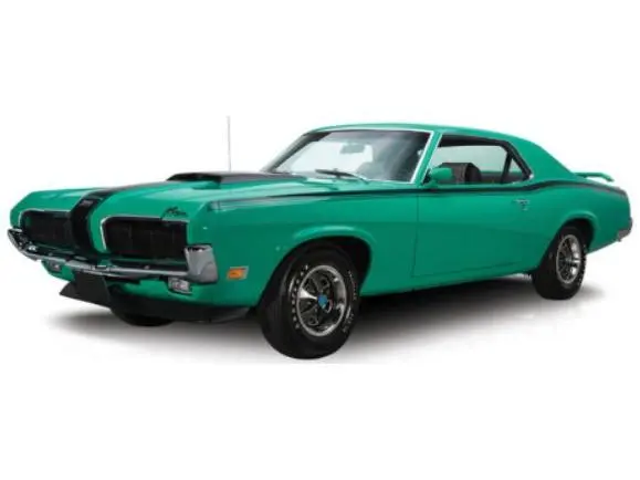 Mercury Cougar Eliminator 428 CJ Green Black 1970 1
