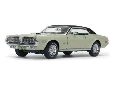 Mercury Cougar XR7G Seafoam Green 1968 1