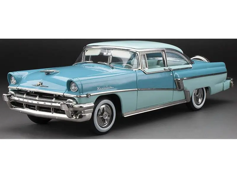 Mercury MontClair Hard Top 1956 w/Spare Tyre Niagara Blue/Lauderdale Blue 1