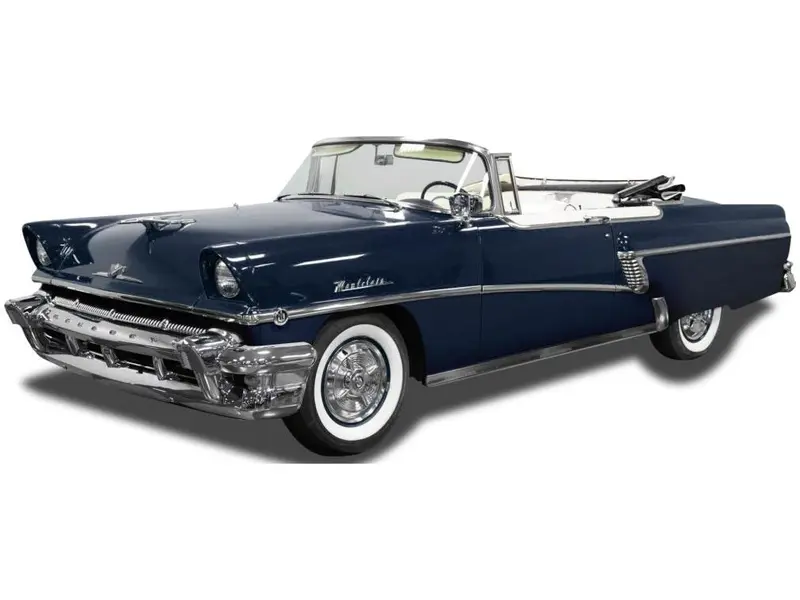 Mercury MontClair Open Convertible Delta Blue 1956 1