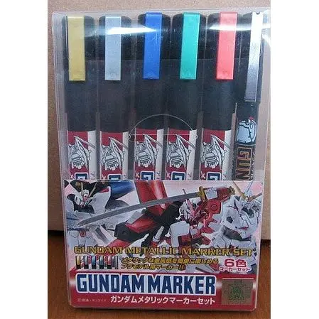 METALLIC MARKER SET 6PK