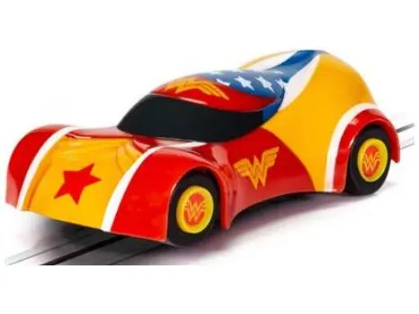 Micro Scalextric Justice League Wonder Woman Car 1
