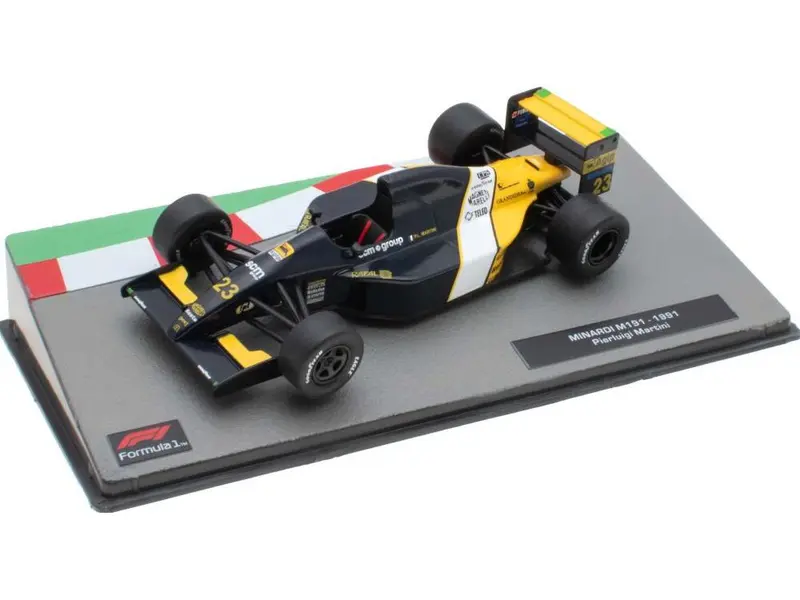 Minardi M191 #23 F1 1991 Pierluigi Martini 1