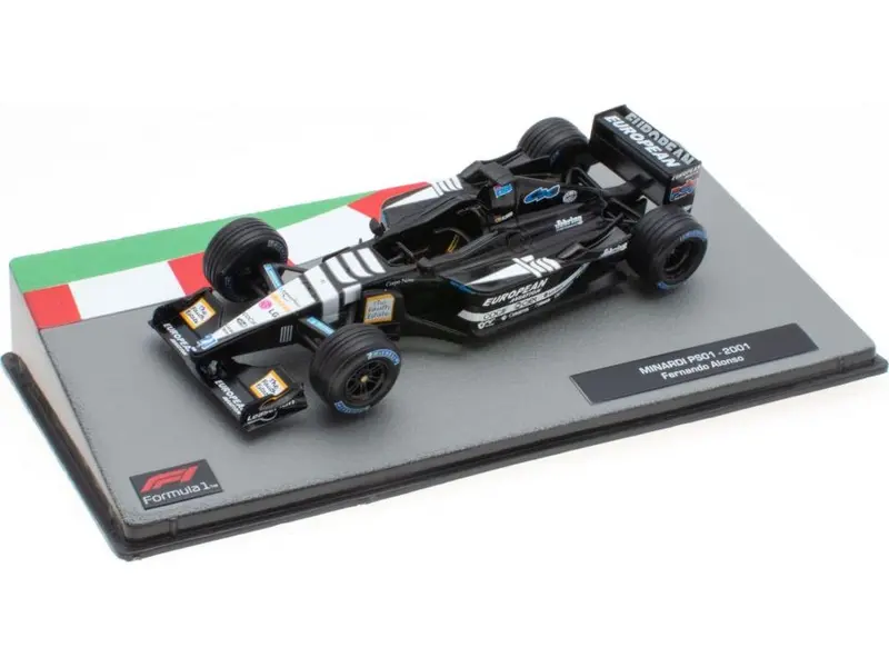 Minardi PS01 #21 F1 2001 Fernando Alonso 1