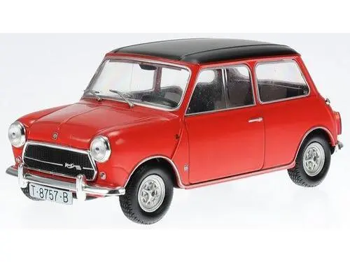 Mini Cooper 1973 Red with Black roof 1