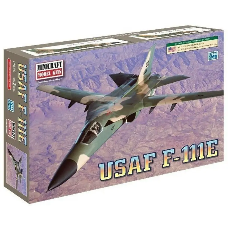 Minicraft Models 1/144 F-111 Aardvark USAF