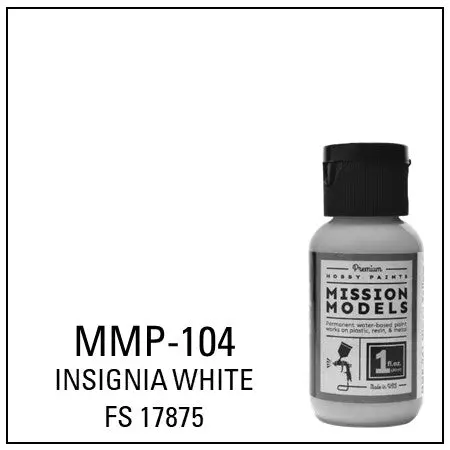 Mission Model Paints MMP104 Insignia White Fs 17875