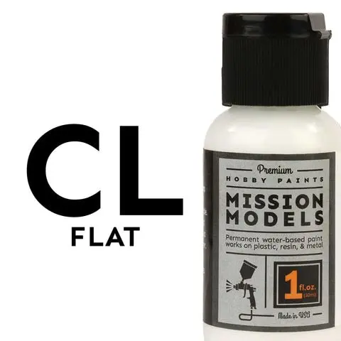 Mission Model Paints MMPA004 Flat Clear Coat