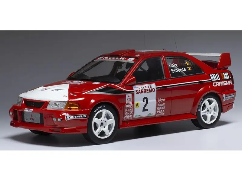 Mitsubishi Carisma Evolution VI #2 F.Loix/S.Smeets Rally San Remo 1999 1