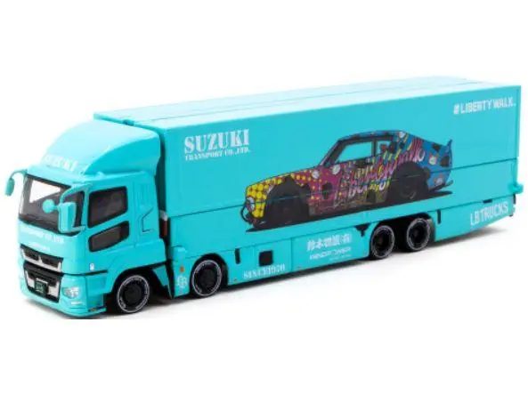 Mitsubishi Fuso Super Great Turquoise 1