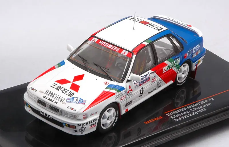 MITSUBISHI GALANT VR-4 N.9 RAC RALLY 1990 ERIKSSON-PARMANDER 1