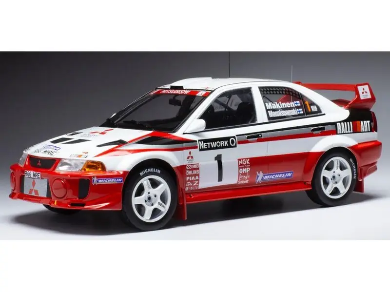 Mitsubishi Lancer RS Evolution V #1 T.Makinen/R.Mannisenmaki RAC rally 1998 1